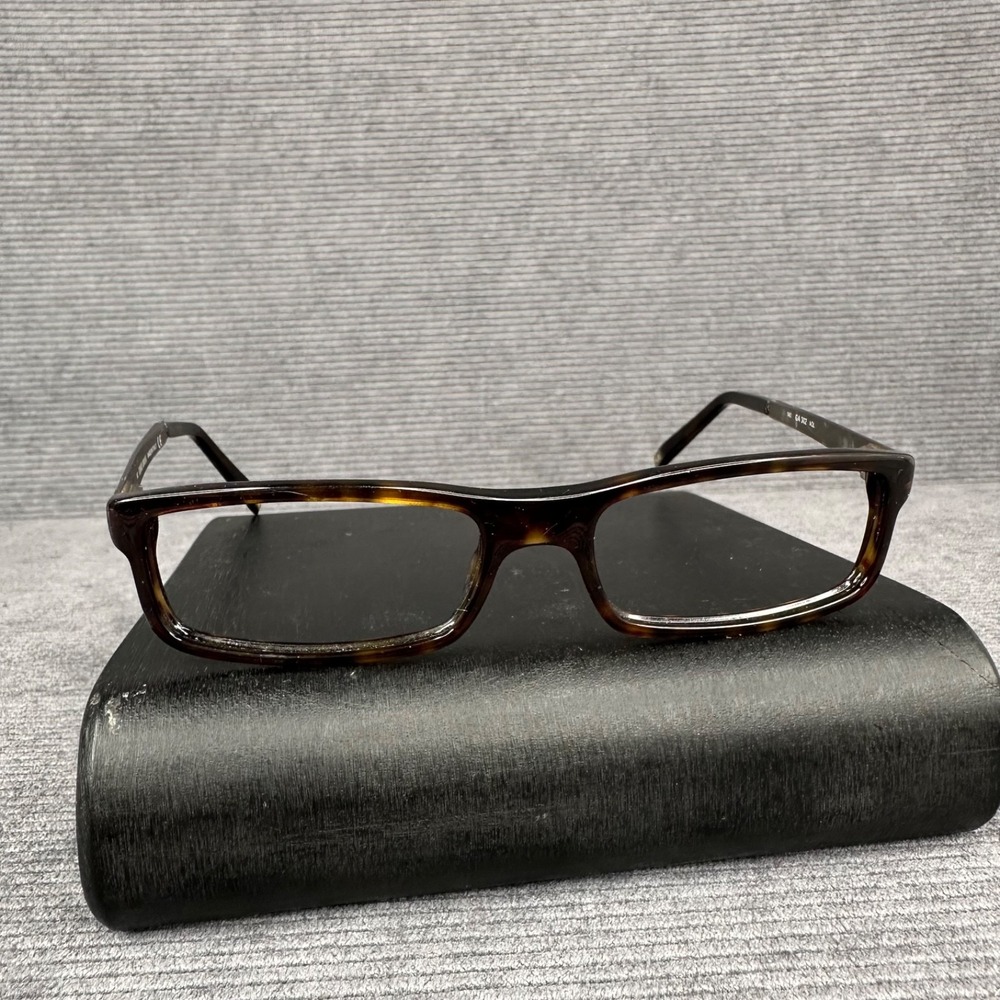 Giorgio Armani GA302 Eyeglasses Frames Brown Tortoiseshell Silver 140